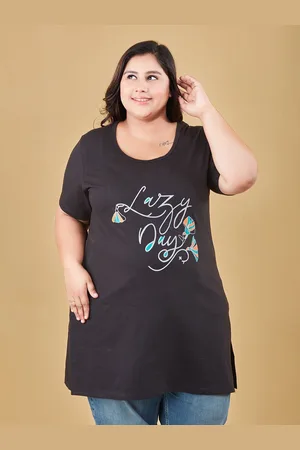 Cupid Women Graphic Printed Round Neck Cotton Top