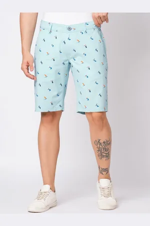 Roadster The Lifestyle Co Printed Pure Cotton Shorts