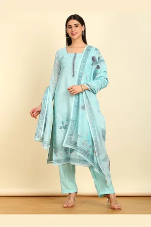Soch Printed Linen Unstitched Dress Material