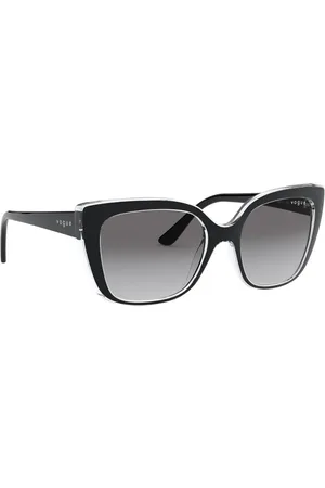 vogue Women Gradient Grey Lens Square Sunglasses - 0VO5337S28391153