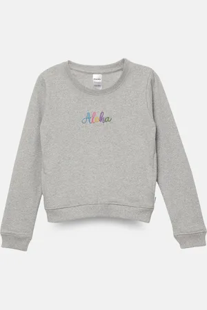 mackly Girls Embroidered Pullover