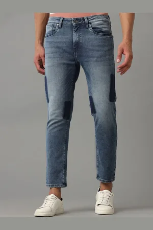 Voi Men Comfort Relaxed Fit Low Distress Heavy Fade Stretchable Jeans