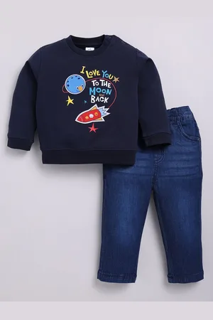 dollar Boys Printed T-shirt with Trousers