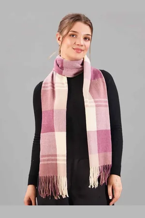 Tossido Unisex Checked Acrylic Mufflers