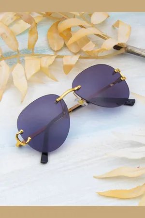 Ted Smith Unisex Aviator Sunglasses with UV Protected Lens CLASIQUE 3_C1