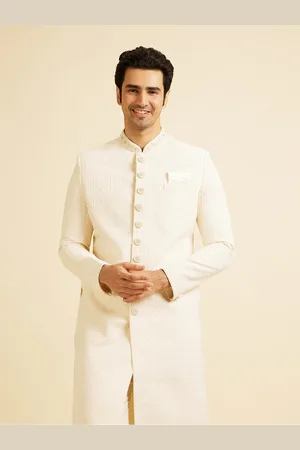 Manyavar Men Embroidered Sherwani Set