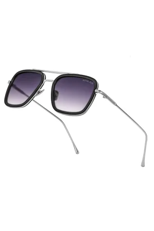 Royal Son Full Rim Square Sunglasses with UV Protected Lens CHI0072-R1