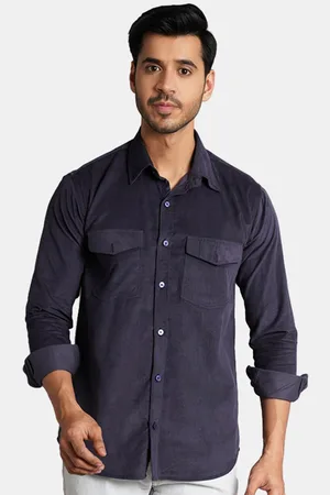 Wintage Men Classic Casual Cotton Shirt