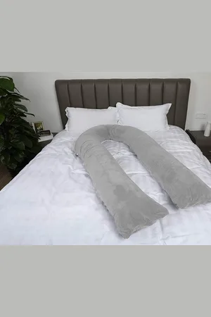 Pum Pum Grey Solid Maternity Pillows