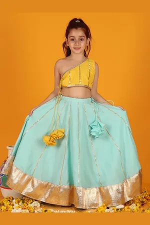 Jilmil Girls Embellished Ready to Wear Lehenga Choli