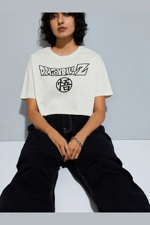 Max Collection URB_N Women Printed Drop-Shoulder Sleeves Applique T-shirt