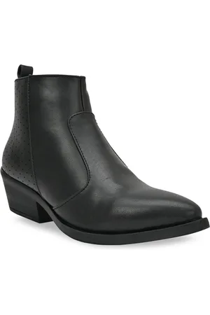 Rocia Women Block-Heeled Mid-Top Boots