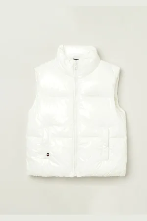 Tommy Hilfiger Boys Solid Windcheater Puffer Jacket