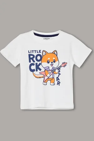 Lifestyle Boys Graphic Printed Round Neck Cotton T-shirt