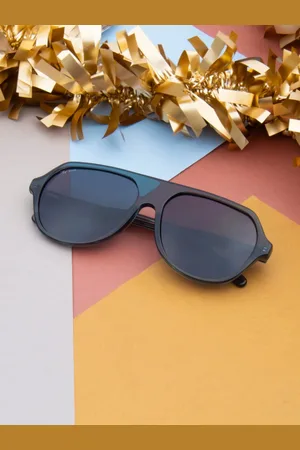 Ted Smith Unisex Aviator Sunglasses With Polarised Lens GRANDPRIX 1_C2