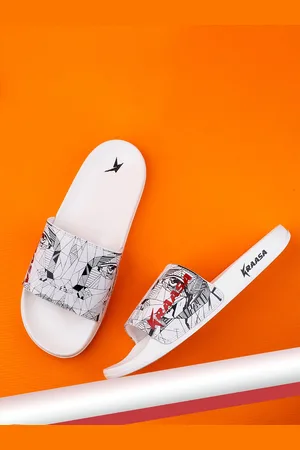 Kraasa Women Printed Sliders