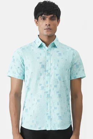 Greenfibre Men Slim Fit Floral Opaque Printed Casual Shirt