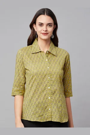Kalini Comfort Floral Printed Cotton Casual Shirt