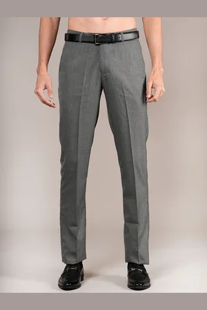 CANTABIL Men Regular Fit Mid-Rise Formal Trouser