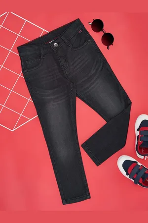 Pantaloons Boys Cotton Light Fade Jeans
