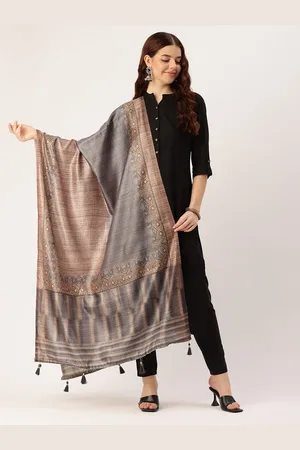 Ishin Paisley Printed Cotton Dupatta