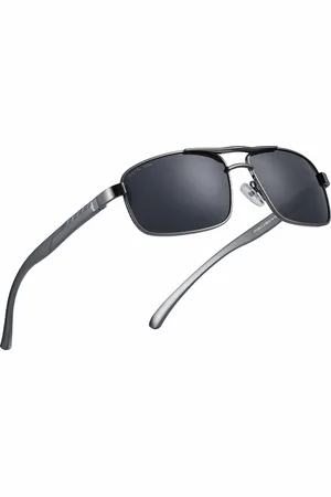 Royal Son Men HD Polarized Rectangle Sunglasses CHI0085