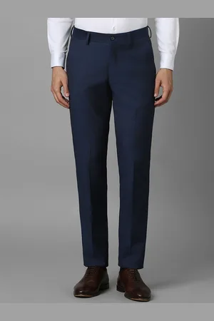 Louis Philippe Men Slim Fit Formal Trousers