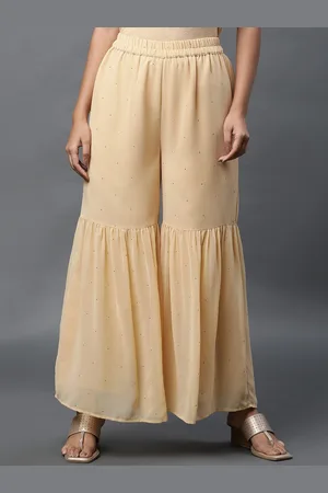 Elleven Women Flared Geometric Embellished Sharara