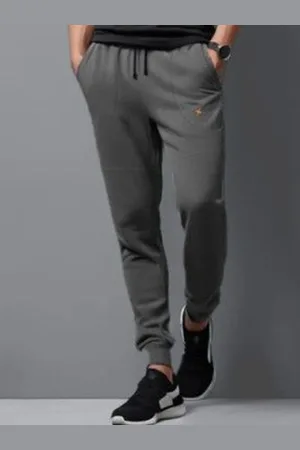 Kraasa Men Slim-Fit Gym Athletic Joggers