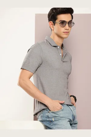 Kook N Keech Solid Polo Collar T-shirt