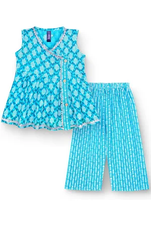 BAESD Girls Printed Tunic with Trousers