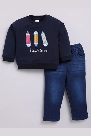 dollar Boys Printed T-shirt with Trousers