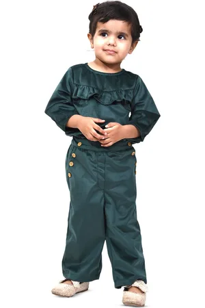 BAESD Girls Round Neck Clothing Set