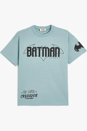 Koton Boys Round Neck Typography Printed Cotton T-shirt