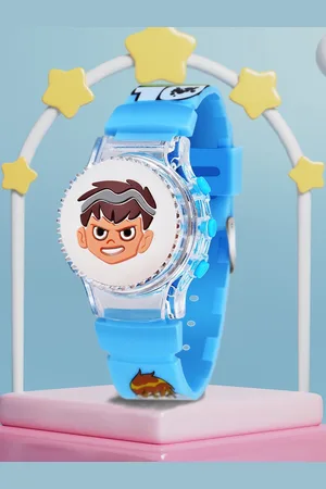 Shocknshop Kids Dial & Straps Analogue Multi Function Watch WCH101 Sky Blue Ben10