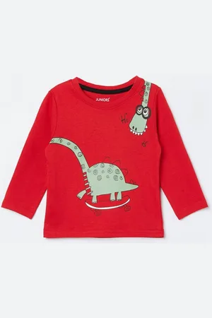 Lifestyle Boys Graphic Printed Round Neck Cotton T-shirt