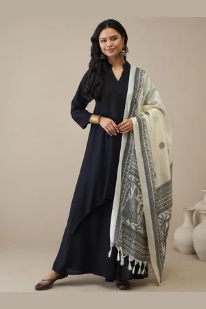 InWeave Women Regular Kurta with Palazzos & With Dupatta