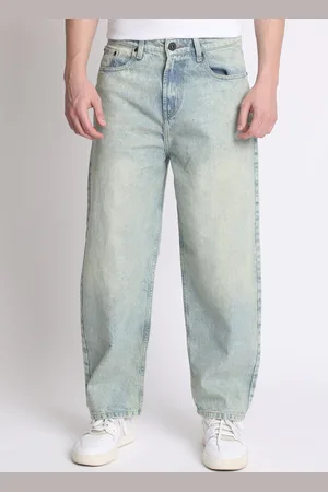 Roadster The Lifestyle Co. Men Cotton Baggy-Fit Tinted Jeans
