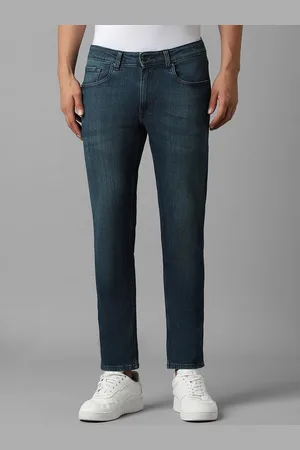 Louis Philippe Louis Philippe cotton Men Slim Fit Heavy Fade Jeans