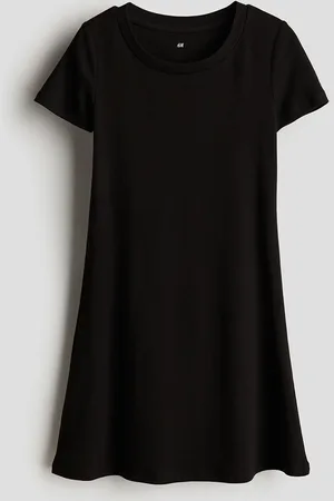 H&M Girls Short-Sleeved Jersey Dress