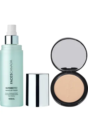 FACES CANADA Set of Ultime Pro Makeup Fixer & Weightless Stay Matte Compact