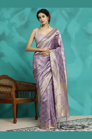 Jaipur Zari Woven Heavy Banarasi Saree