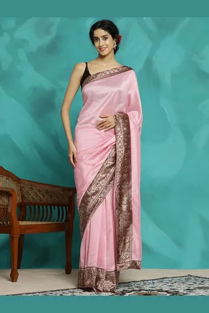 Jaipur Party Wear Zari Woven Banarasi Saree