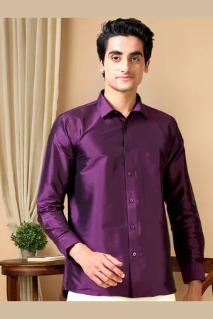 TATTVA Classic Slim Fit Ethnic Shirt