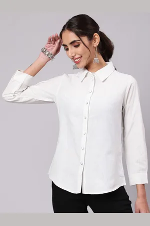 Jaipur Women Cotton Collar Neck Shirt