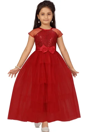 HERE&NOW Net Fit & Flare Maxi Dress