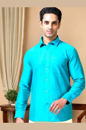 TATTVA Classic Slim Fit Long Sleeves Ethnic Shirt