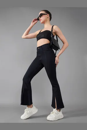 DOLCE CRUDO Women Bootcut High-Rise Jeans
