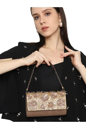 MARKQUES Embellished Structured Shoulder Bag