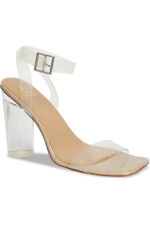 Tao Paris Jess Open Toe Block Heels With Ankle Loop